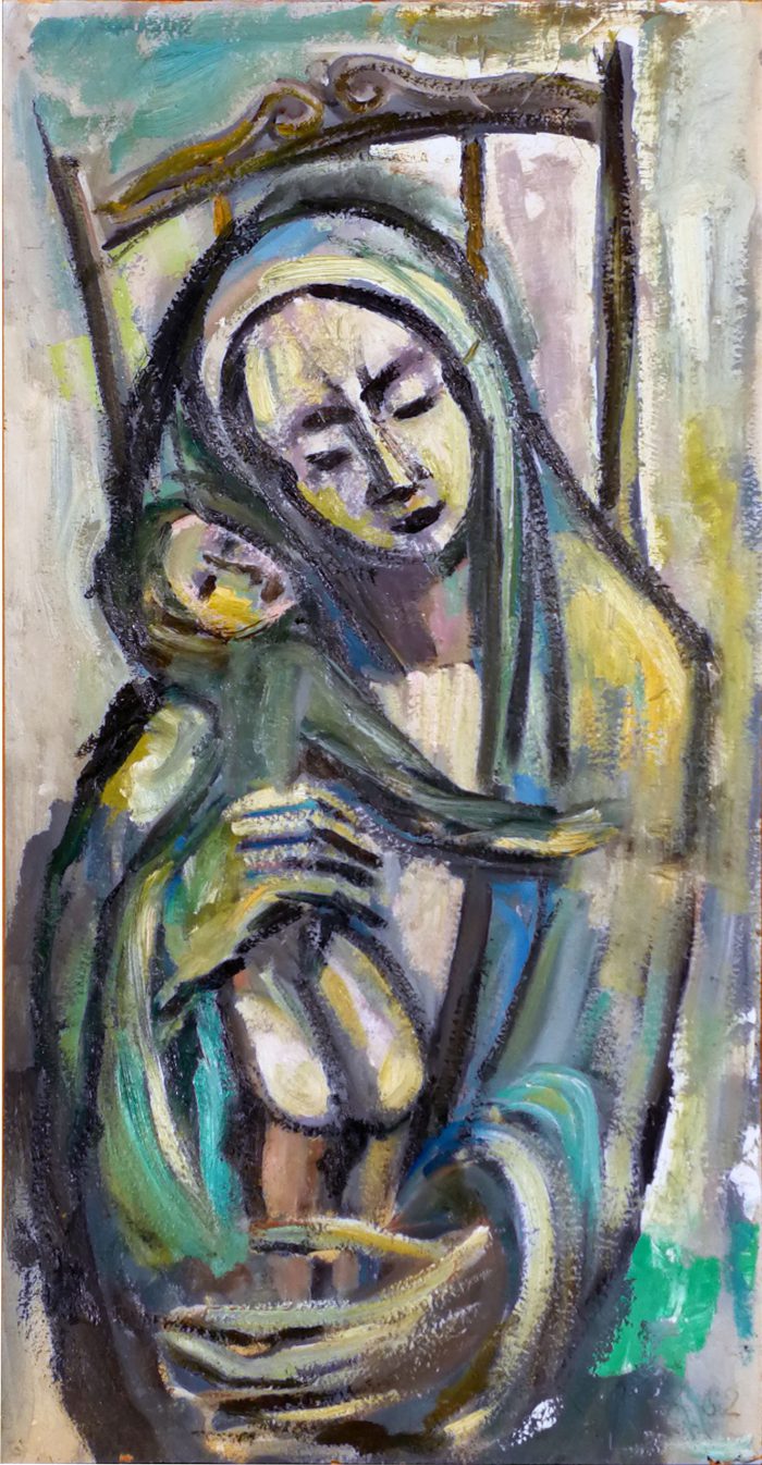 Madonna con Bambino Soggetto sacro - Madonna con Bambino