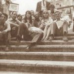 Autunno romano, Trinita' dei Monti, 1967