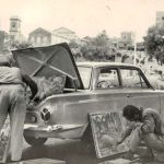 Rosa con Gualdini a Tarquinia, 1963