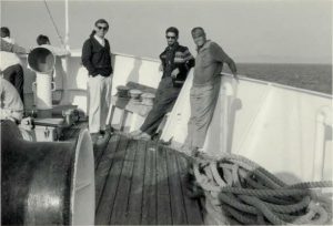 Michele ROSA in viaggio con altri artisti-01, Agosto 1966