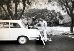Michele ROSA in viaggio con tela e tavolozza, 1962-64