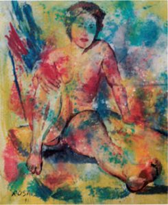 Nudo, 1991 - 97x103 cm