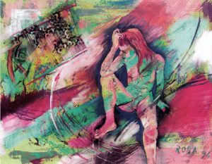 Nudo, 1994 - 90x60