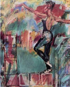 Danzatrice, 1994 - 100x120