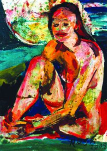 Corpo nudo di donna