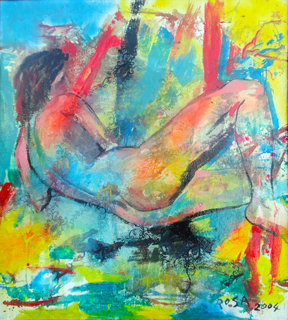 Nudo, 2004 - 90X100 cm