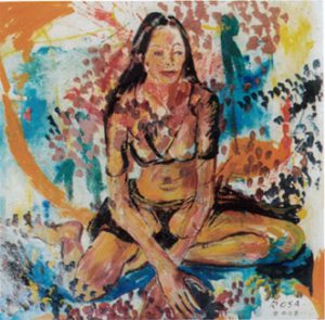 Nudo, 2002 - 100x100 cm