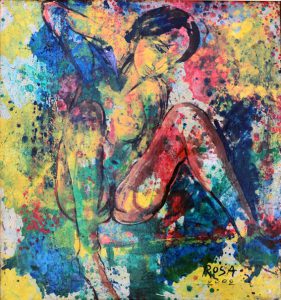 Nudo, 2002 - 75x80 cm