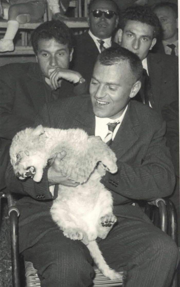 Michele Rosa al circo, 1961