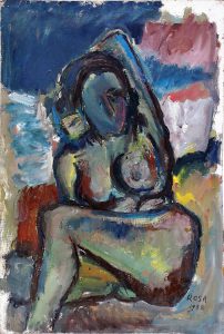 Nudo in posa, 1958 - 50x74 cm