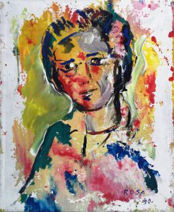 Ritratto di ignoto, 1990 - 41x50 cm