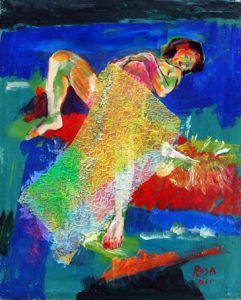 Nudo disteso di donna , 2010