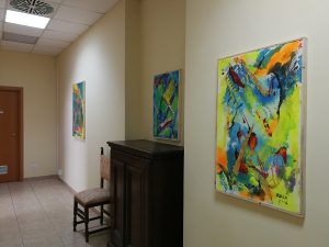 4_Opere esposte - Corridoio Rettorato