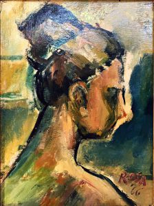 Profilo di donna, 1966 - 30x40 cm