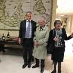 Michele Rosa con il M. Rettore prof. Betta e la prof.ssa Tomassoni