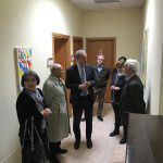 Michele Rosa con la rappresentanza universitaria ed A.Borghese