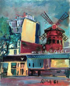 Parigi_Moulin Rouge_01, 1981 - 50x60 cm