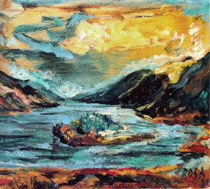 Scozia_Paesaggio nordico, 1981 - 60x50