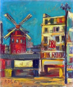 Parigi_Moulin Rouge_02, 1981 - 50x60 cm