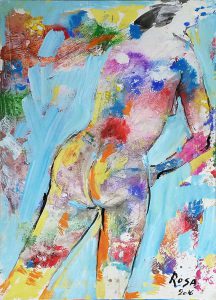 27) Nudo di donna_04-Annamaria, 2016 - 72 x 100 cm