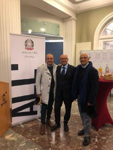 Errico ROSA con l'Arch. Raucci ed il Prof. Forgione