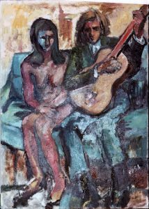 Coppia con chitarra, 1967