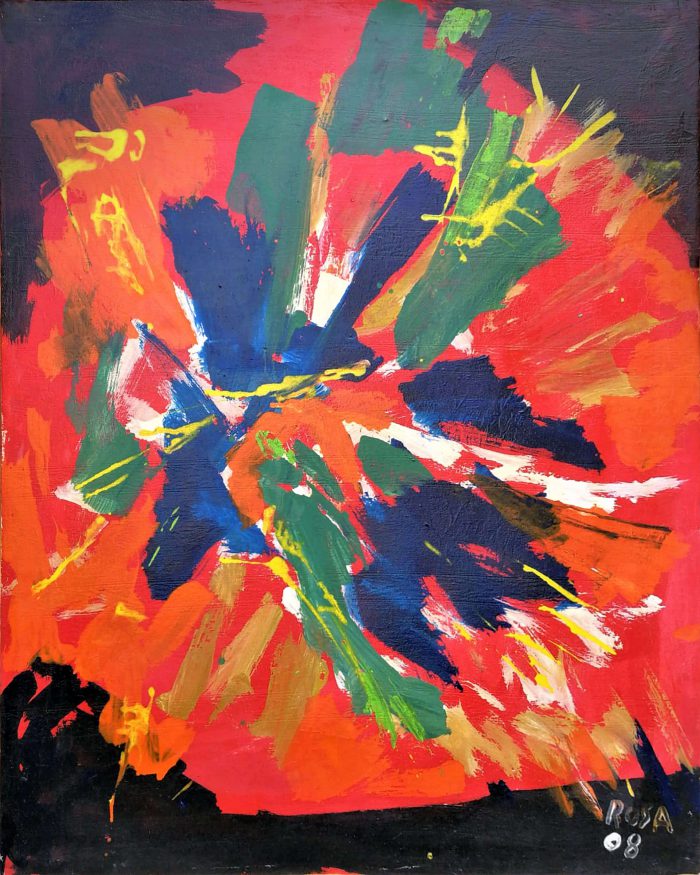 Esplosione epidemica, 2008 - 80 x 100 cm