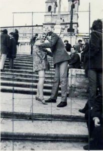 Giovani a Trinità dei Monti -  '60/'70