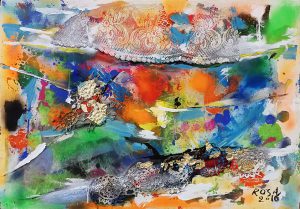 Astratto_02, 2010 - 100x70