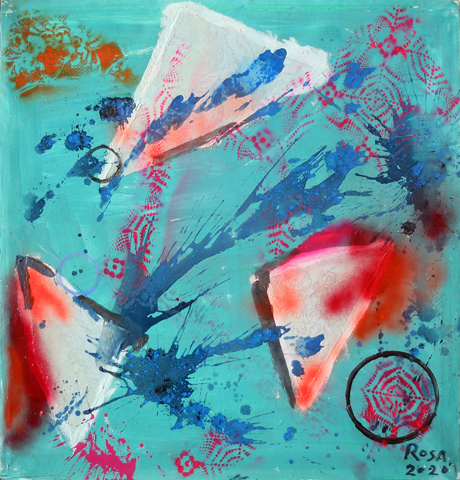 05) Provirus, 2020 - 100,5x105 cm