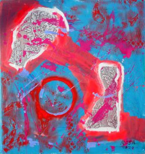 08) Recombinant, 2020 - 100x105,5 cm