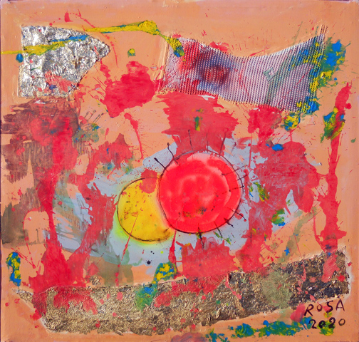 10) Latent Virus, 2020 - 104,5x99,5 cm