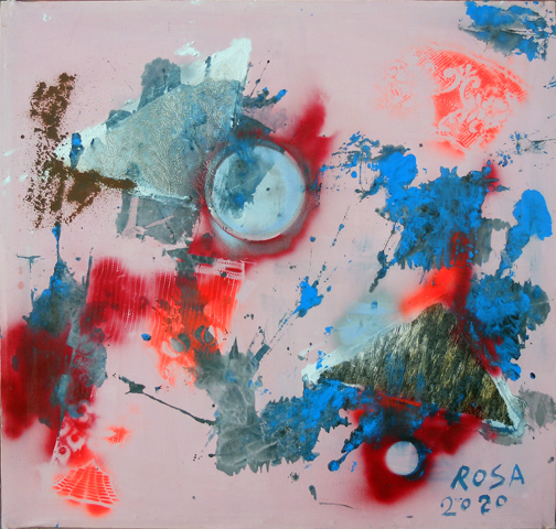 12) Rabies, 2020 - 104x99 cm