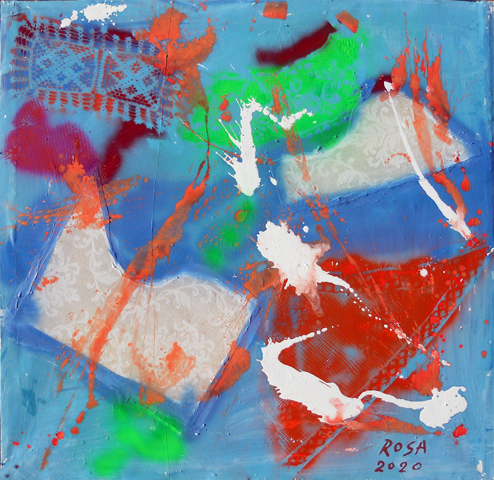 14) Virological Failure, 2020 - 104x101 cm