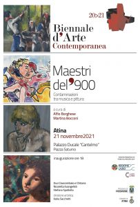Locandina Biennale d Arte ATINA