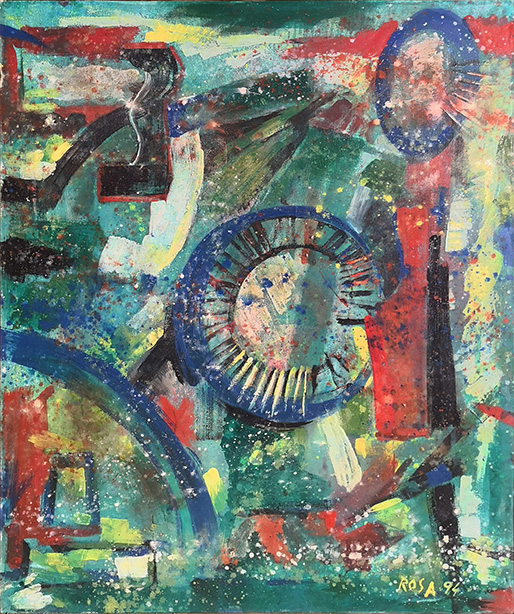 Composizione astratta, 1994 - 101x120,5 cm