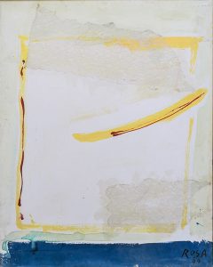 Astratto con prevalenza di bianco, 1999 - 80x100 cm