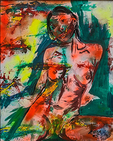 Nudità esibita, 2005 - 80x100 cm