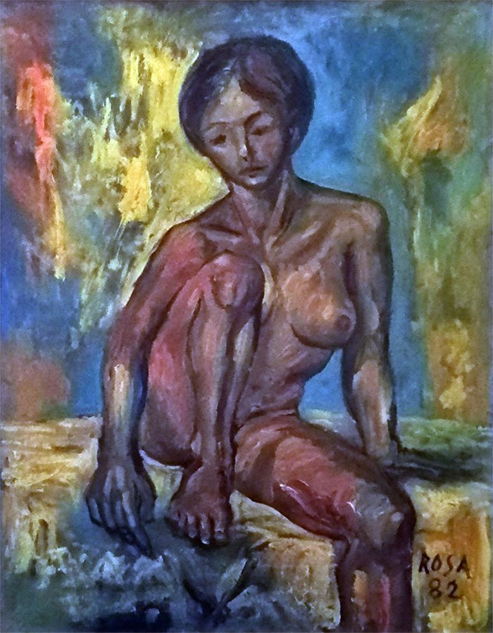 Nudo di donna, 1982 - 70x90 cm