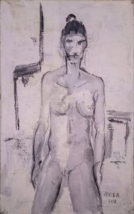 Nudo stante, 2018 - 60x95 cm