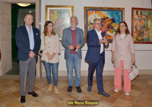 Alfio Borghese con gli ospiti