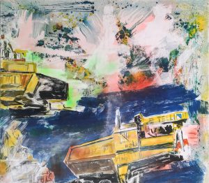 Lavori in corso, 1999 - 145x125 cm
