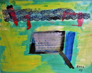 10) Pietre verdi, 2007 - 100x80 cm