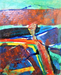 25) Poetical works, 2007 - 80x100 cm (acrilico su tela)