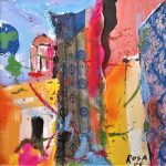 8) Sgoccioli di senso, 2006 - 88x88 cm