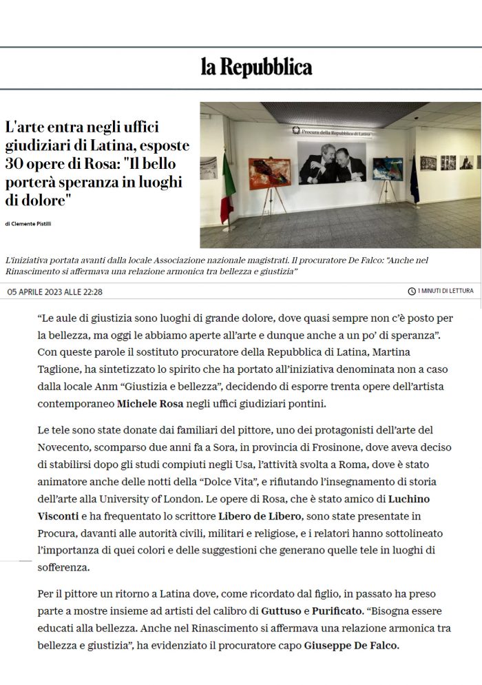 La Repubblica 05-04-2023